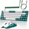 Ergonomic RK-T8PR0 65% Mechanical Gaming Keyboard & Mouse Combo