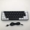 HXSJ Wired Keyboard with USB-C Detachable Cable, Portable Design