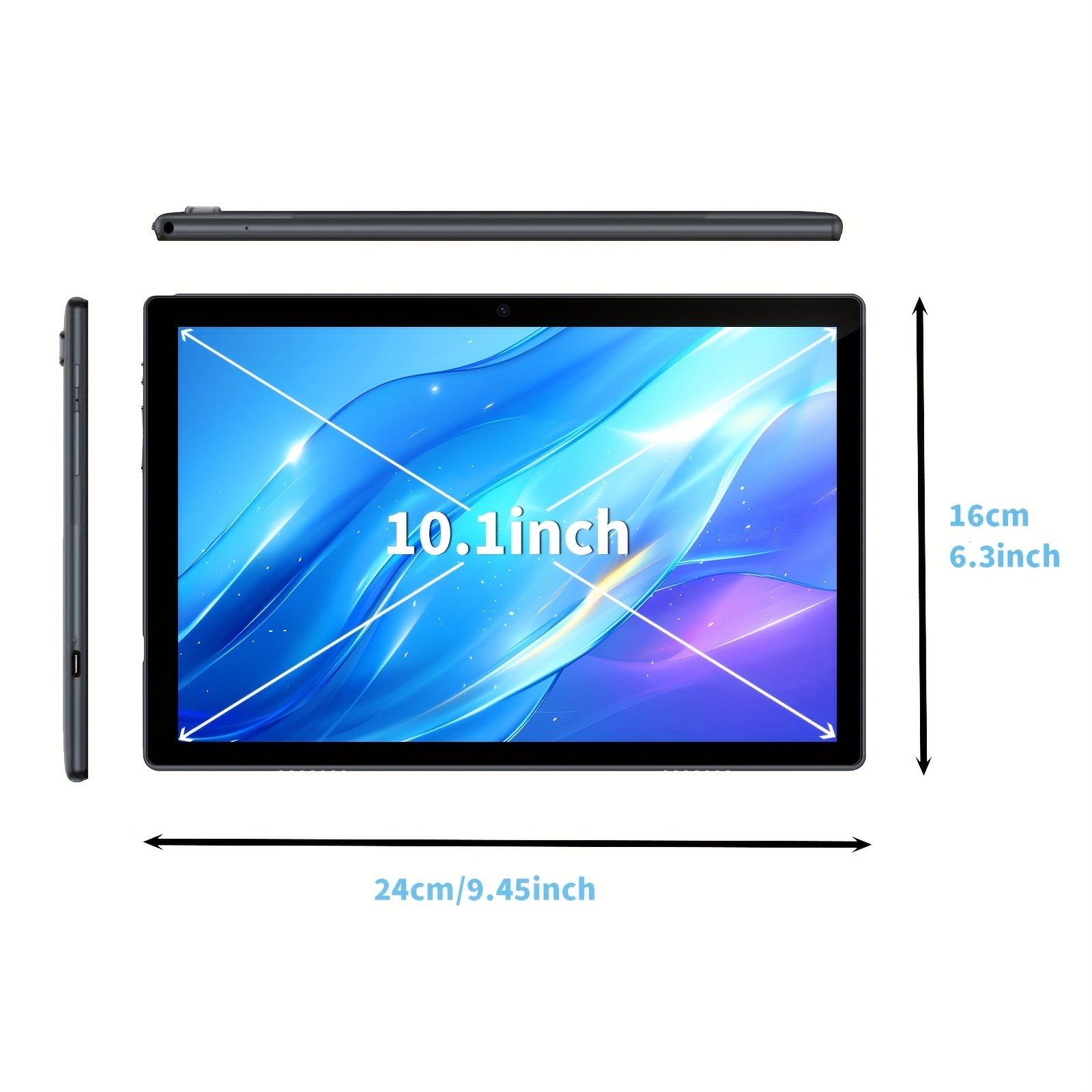 Relndoo Newest Android 15 2-in-1 Tablet 10.1 Inch with Keyboard - Image 3
